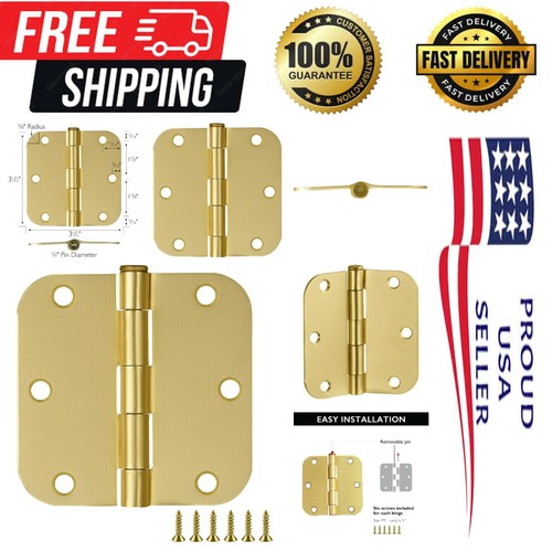 Pack satin brass door - satin,